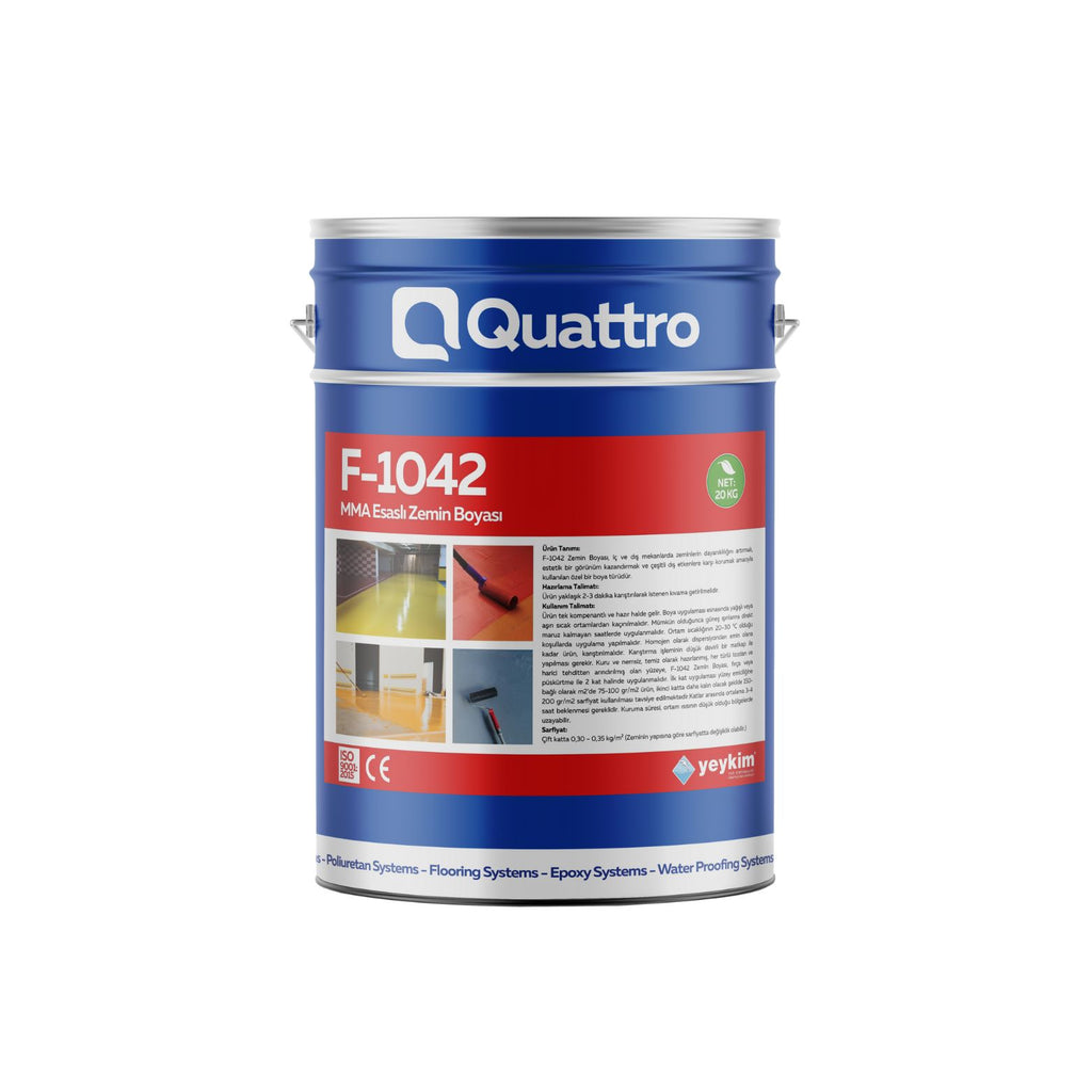 F-1042 QuaPaint Zemin Boyaları 20KG